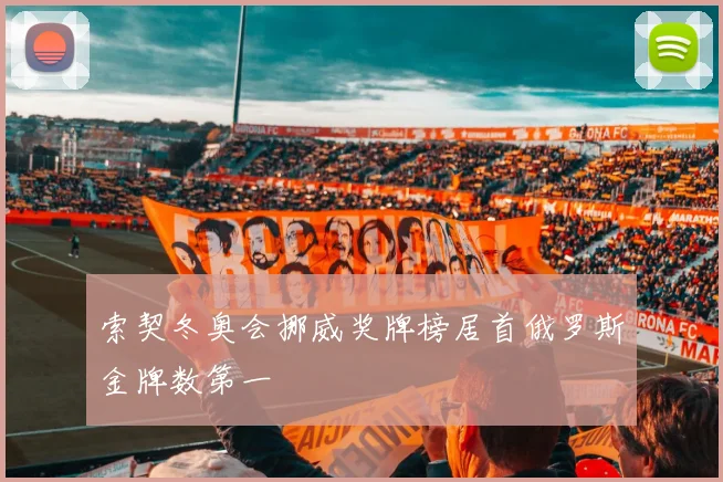 索契冬奥会挪威奖牌榜居首俄罗斯金牌数第一